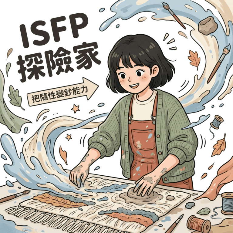 別再誤會 ISFP 探險家是拖延症患者，其實他們正在醞釀一場最美的感官風暴