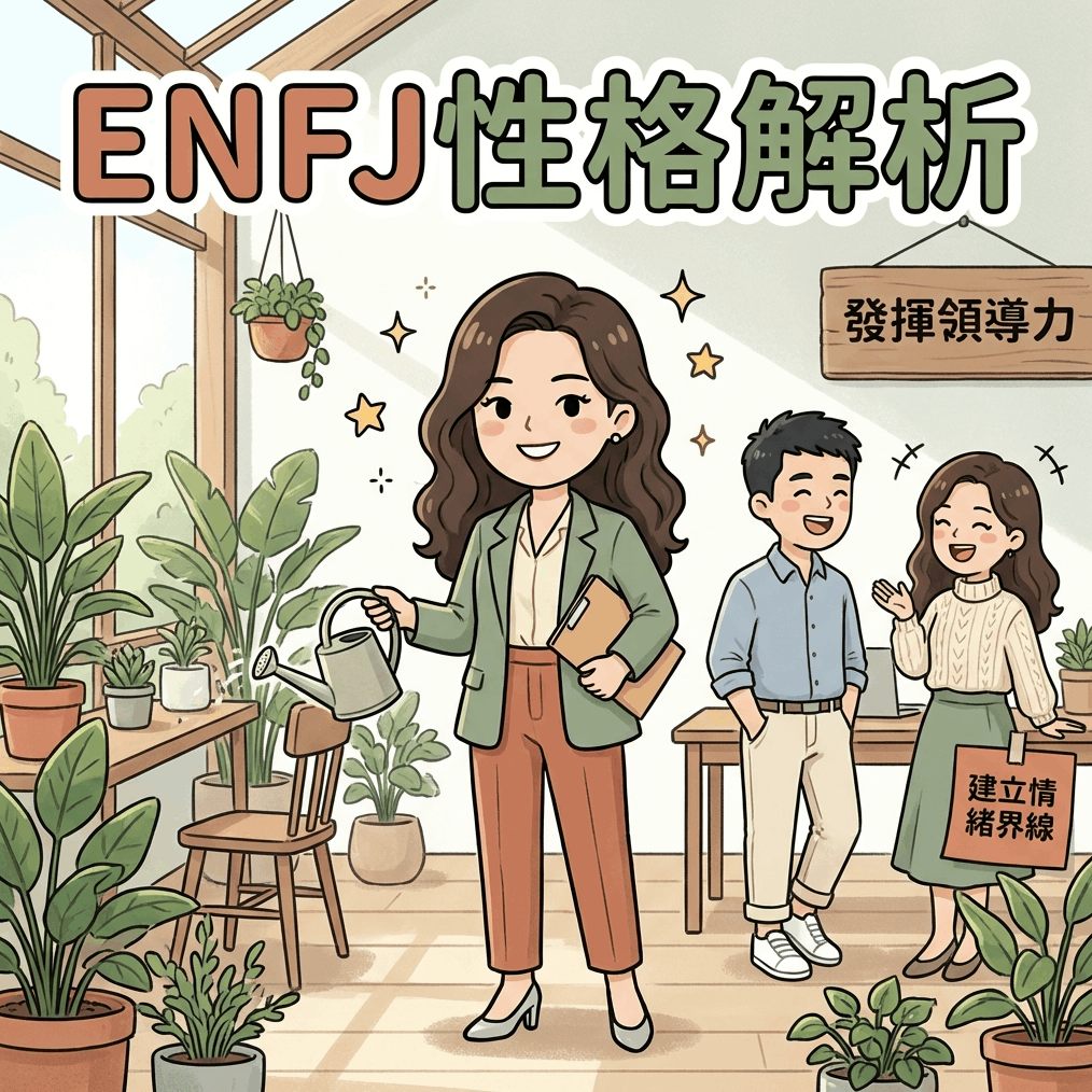 總是溫暖照亮別人的ENFJ主人公性格解析,看懂你與生俱來的領導力與人際課題