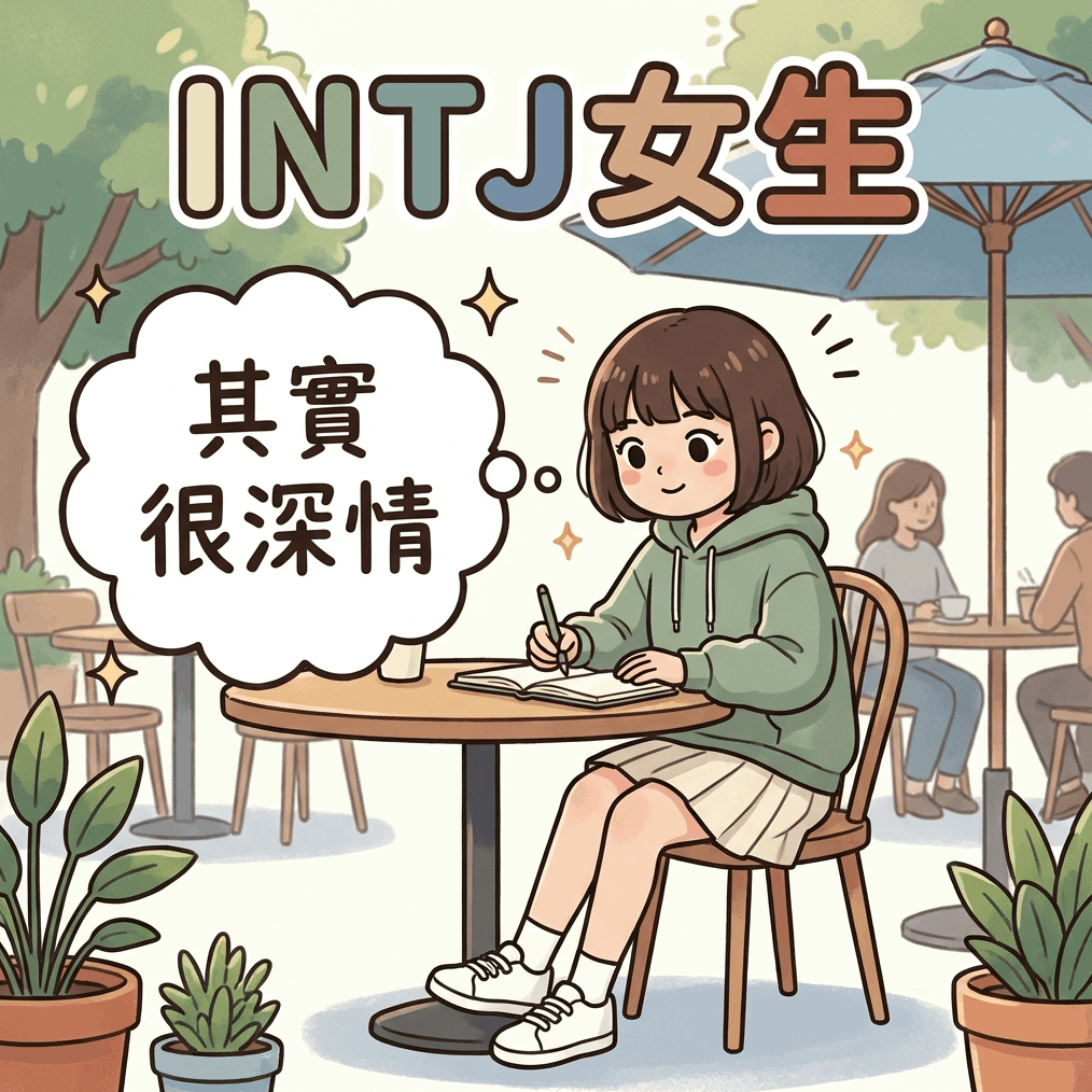 稀有高冷的INTJ女生其實很深情?拆解理科腦女子的戀愛與生存邏輯