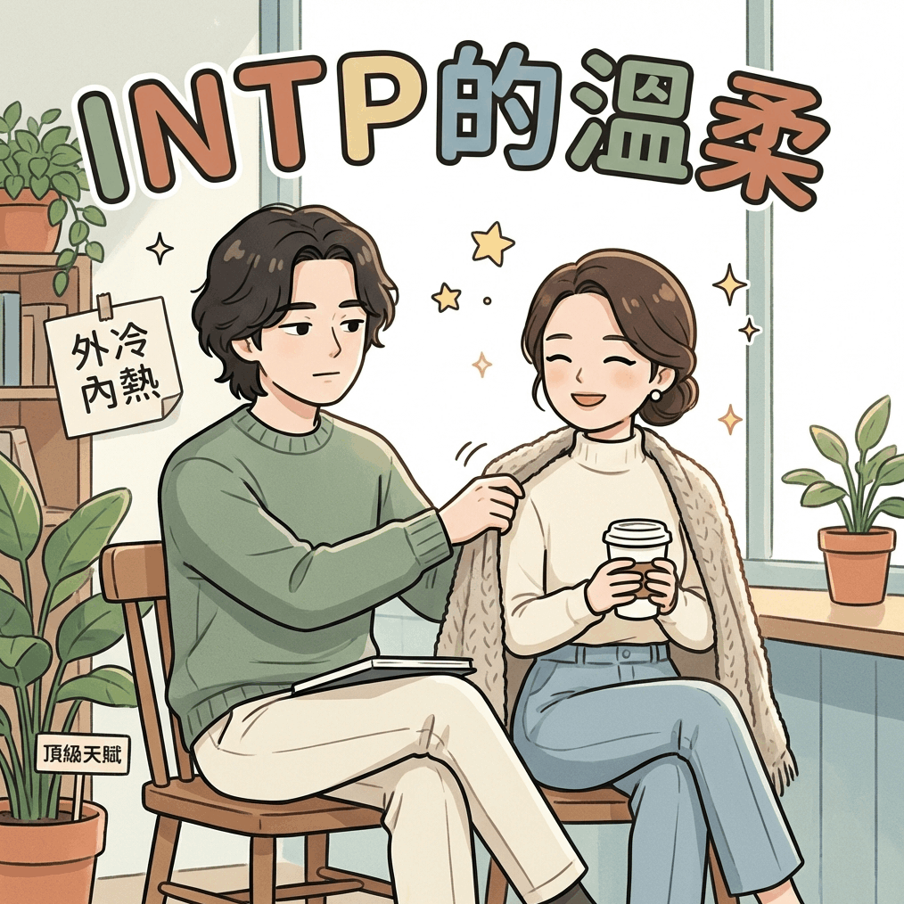 其實INTP邏輯學家不只高智商與冷漠,那些沒被看見的溫柔與愛情觀