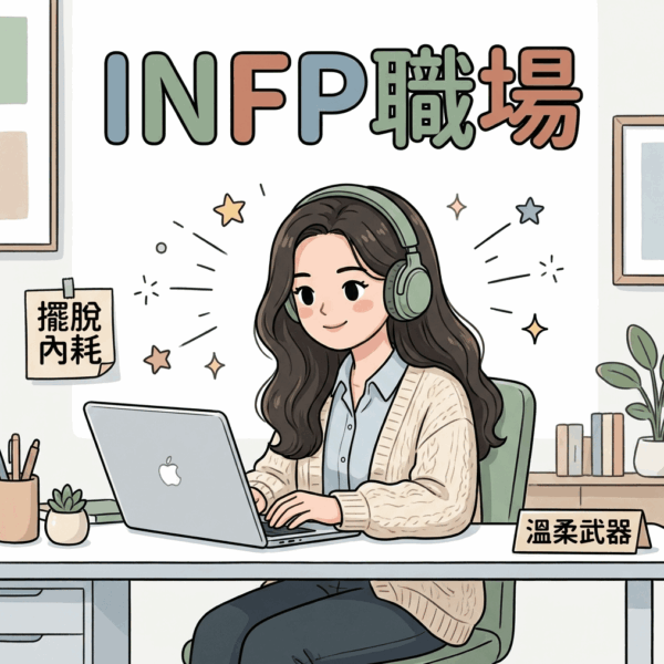 INFP 2026 運勢解析與工作愛情建議,包含轉職方向與自我療癒工具清單