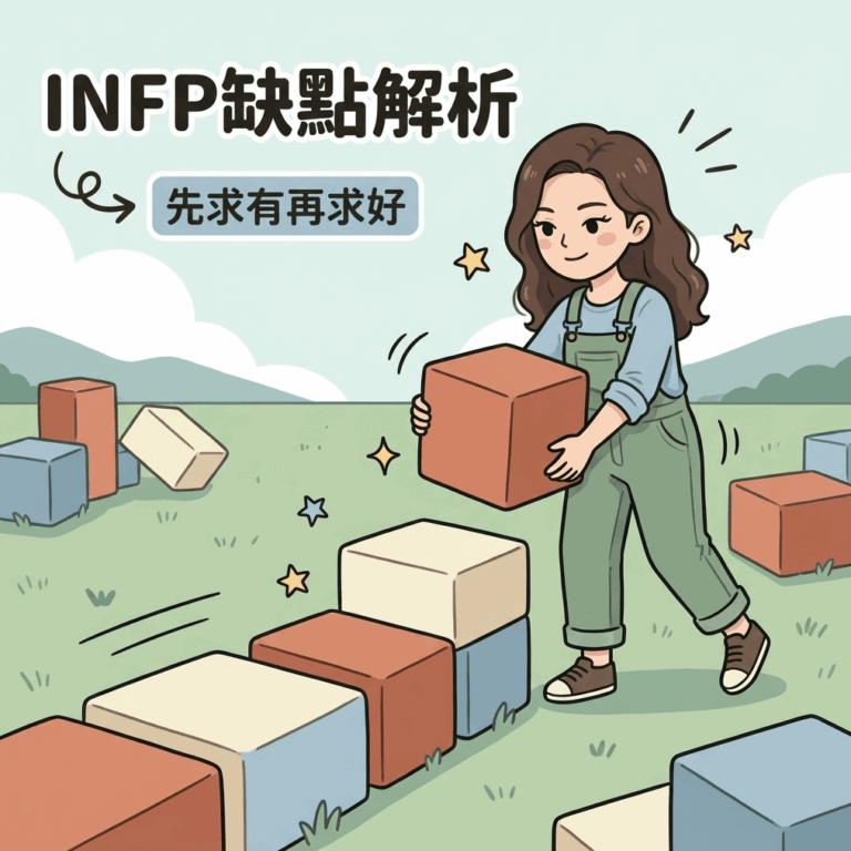 為何你的INFP缺點總是改不掉？深度解析高敏感內耗與原則邊界背後的邏輯