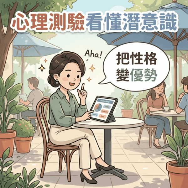 覺得人生卡關必看 從心理測驗看懂你的潛意識與職場優勢