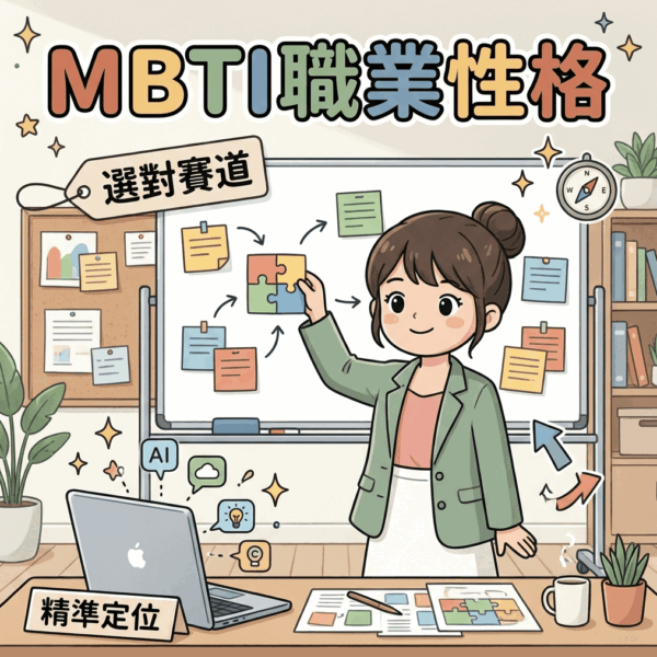 總是覺得工作不順心?透過 MBTI 職業性格對照找到讓天賦發光的位置
