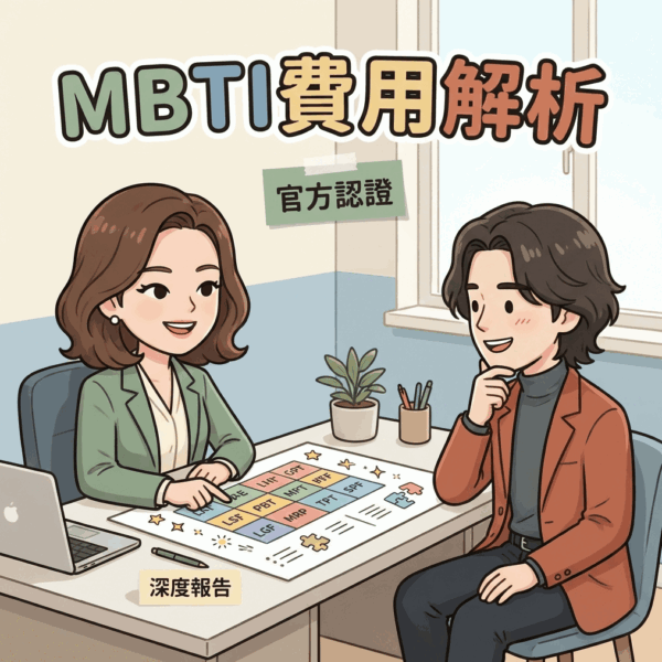 2026 MBTI諮詢費用解析,一次搞懂官方認證施測師與深度報告的真實行情