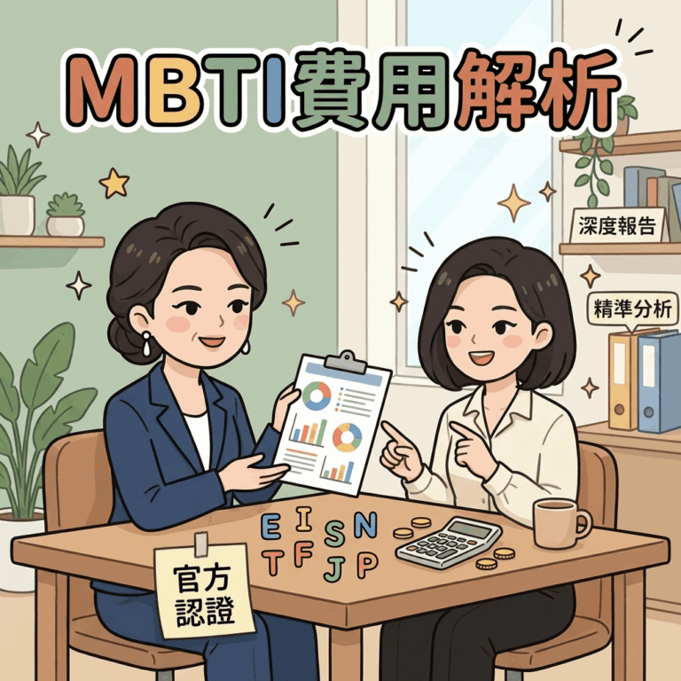 2026 MBTI諮詢費用解析，一次搞懂官方認證施測師與深度報告的真實行情
