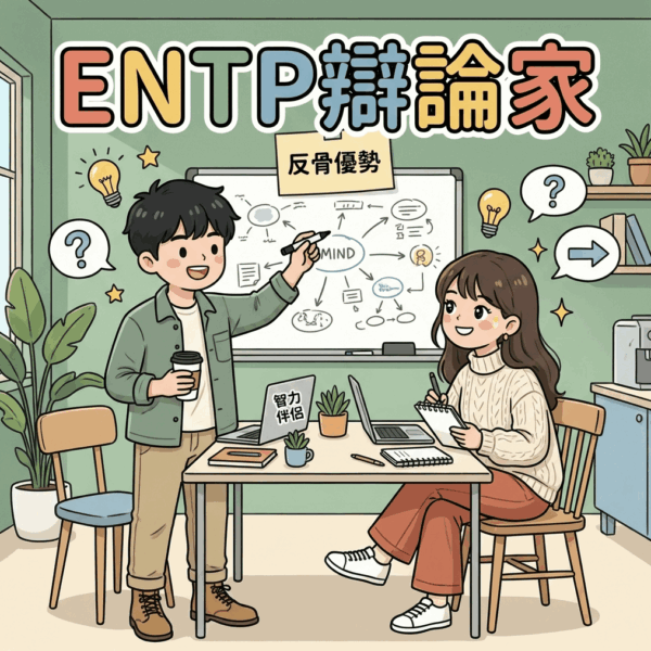 誰說ENTP辯論家只會抬槓？揭開天才與瘋子的一線之隔