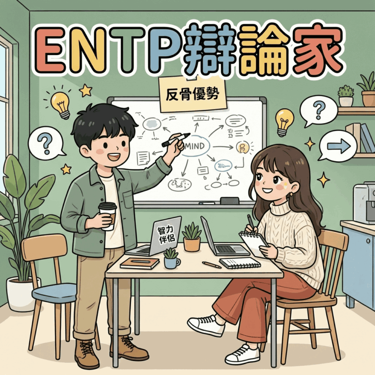 誰說ENTP辯論家只會抬槓？揭開天才與瘋子的一線之隔