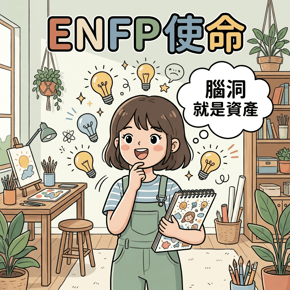 總是三分鐘熱度的ENFP競選者其實是還沒找到真正想燃燒的使命