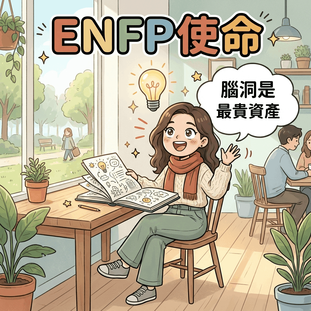 總是三分鐘熱度的ENFP競選者其實是還沒找到真正想燃燒的使命