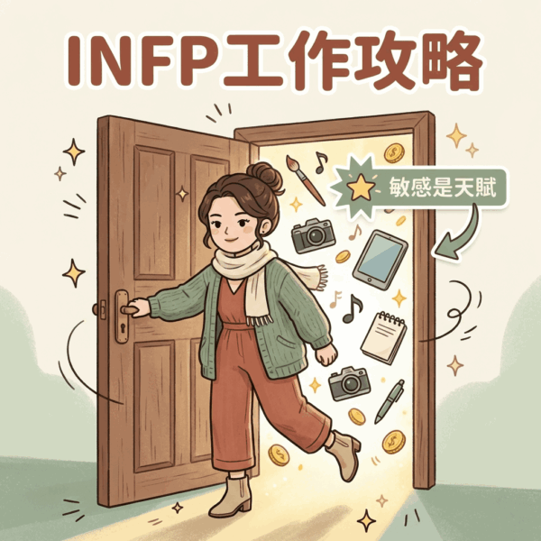 2026年INFP適合工作與賺錢全攻略,從性格特質找到職場熱情