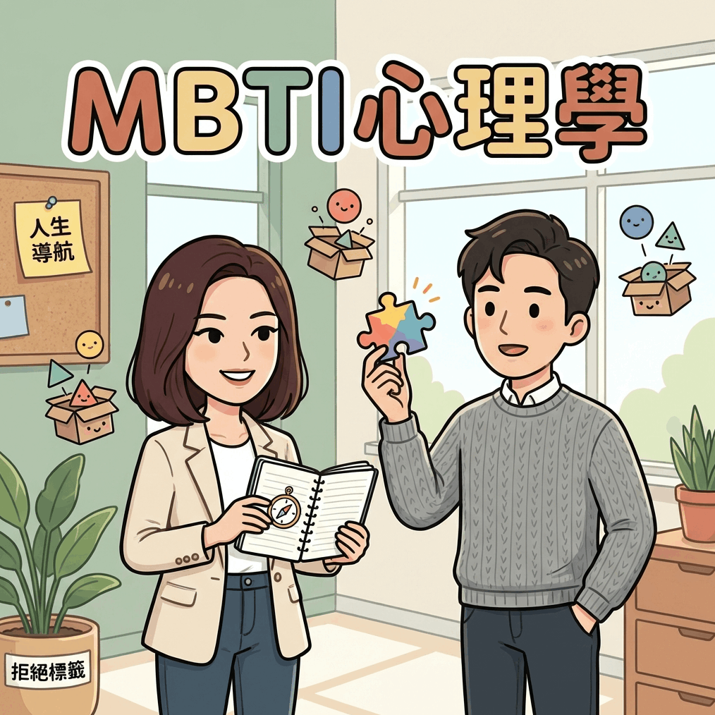揭開 MBTI 瘋傳背後的心理學祕密,別讓這四個字母限制了你對自己的想像