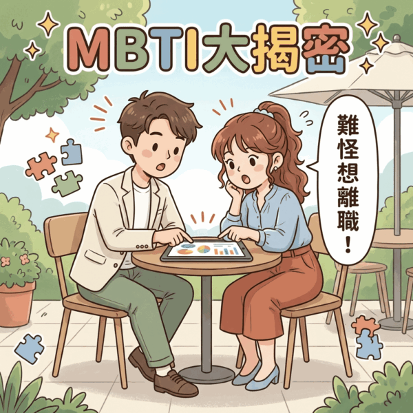 圖表顯示台灣最多MBTI類型分佈,ISTJ與ISFJ佔比最高,對比Z世代INFP崛起趨勢。