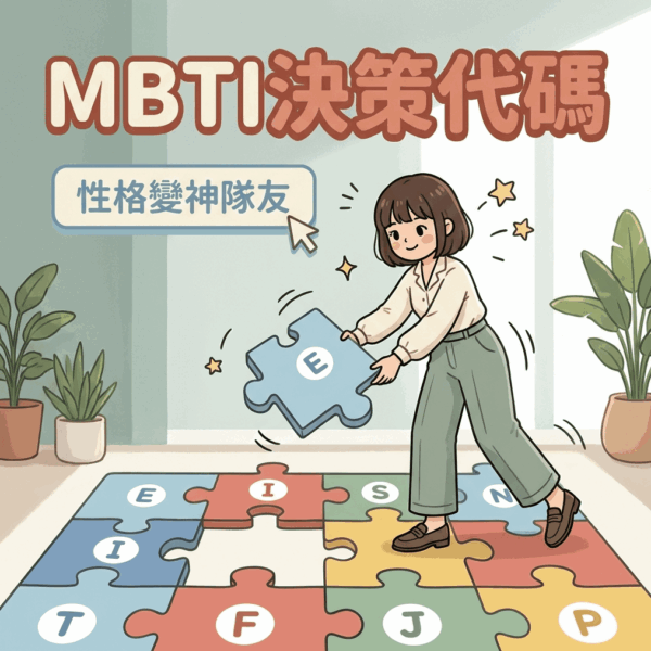 拆解MBTI四個字母意思找出你的隱藏決策代碼