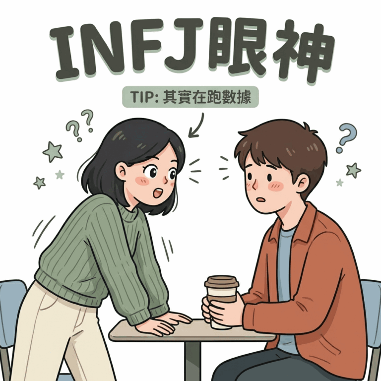 被 INFJ 眼神鎖定讓你感到赤裸嗎？解析 2026 年最深層的靈魂凝視與化解策略