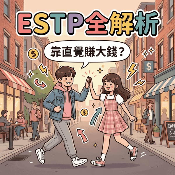 ESTP企業家性格全解析,火馬年如何用行動力與冒險精神在職場愛情大殺四方