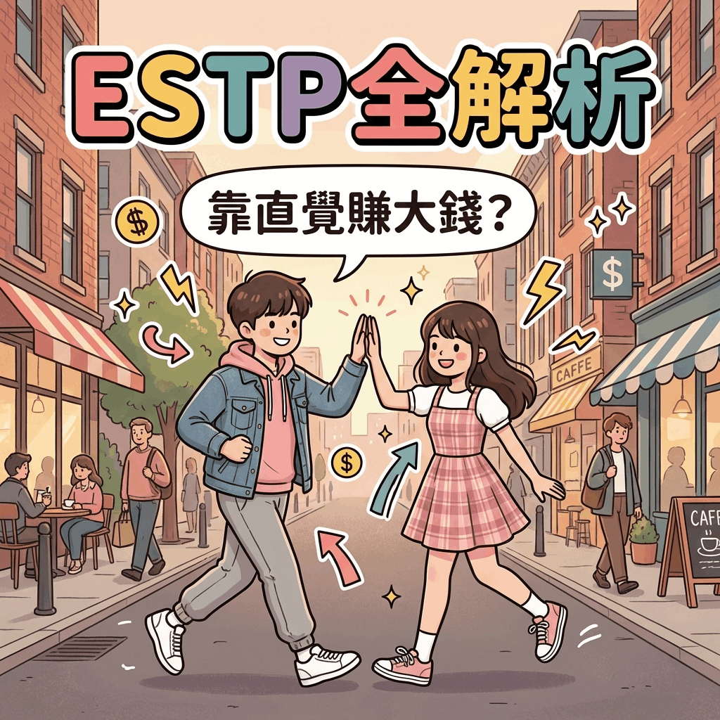 ESTP企業家性格全解析,火馬年如何用行動力與冒險精神在職場愛情大殺四方