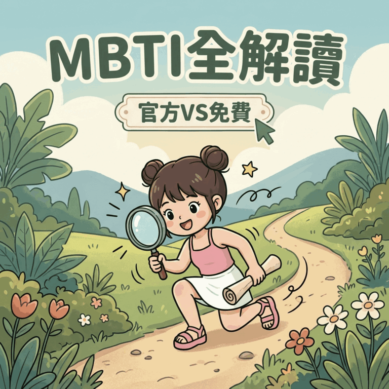 破解你的性格迷思，MBTI官方正版測驗與免費版差異的完全解讀