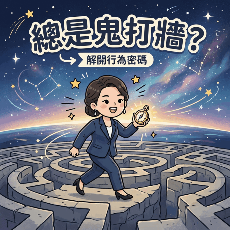 總是鬼打牆？透過16型人格分析結合命盤邏輯找出你的決策盲點與突破口