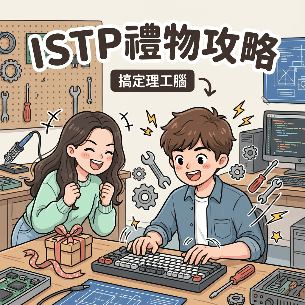 ISTP情人節禮物推薦清單包含機械鍵盤與多功能工具鉗