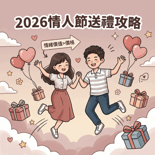 2026情人節禮物送什麼實用推薦與送禮攻略