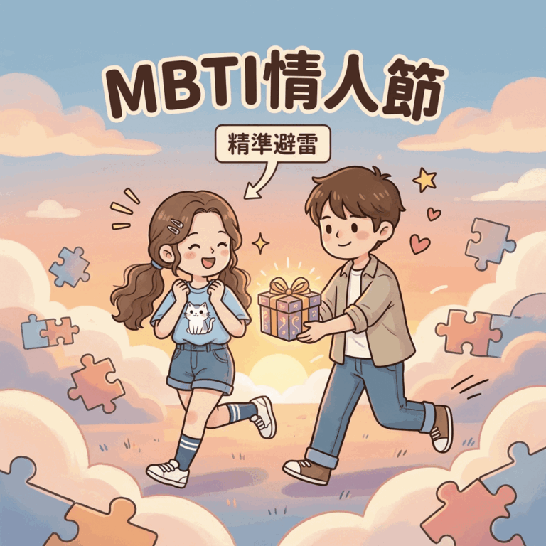 2026年MBTI情人節策略佈局：用對16型人格送禮指南避開地雷，讓浪漫變成一種精準的邏輯