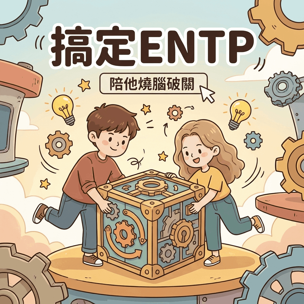 ENTP情人節禮物推薦指南,包含Fun-Maker DIY扭蛋機與科技解謎玩具,適合辯論家型人格的創意攻略。