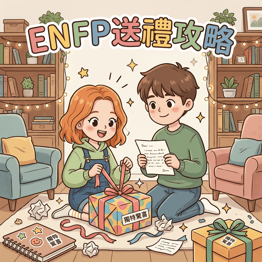 ENFP情人節禮物推薦清單與送禮攻略,包含手作驚喜與創意商品