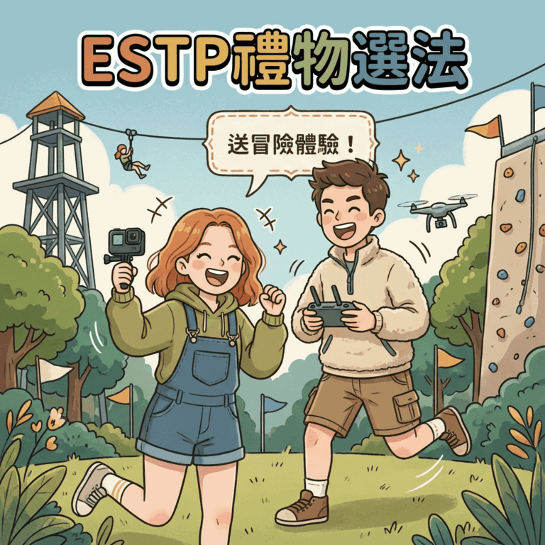 搞懂ESTP情人節禮物選法，別送無聊東西讓冒險家想逃跑