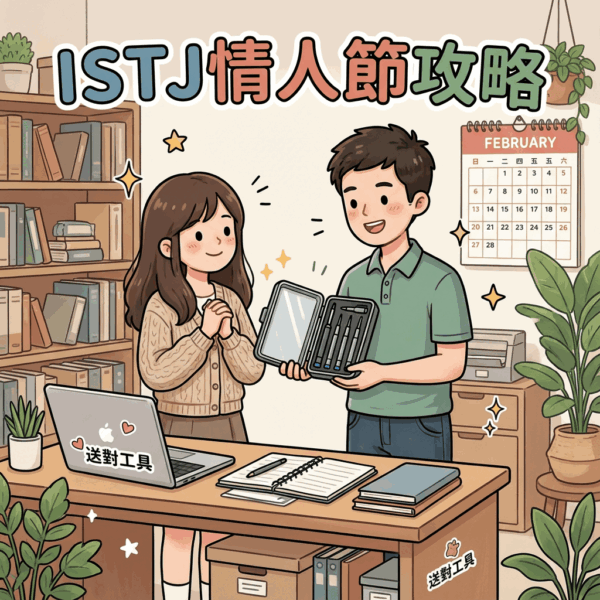 ISTJ情人節禮物推薦清單,包含高品質皮夾、鋼筆與實用科技配件,展現務實浪漫的送禮攻略。