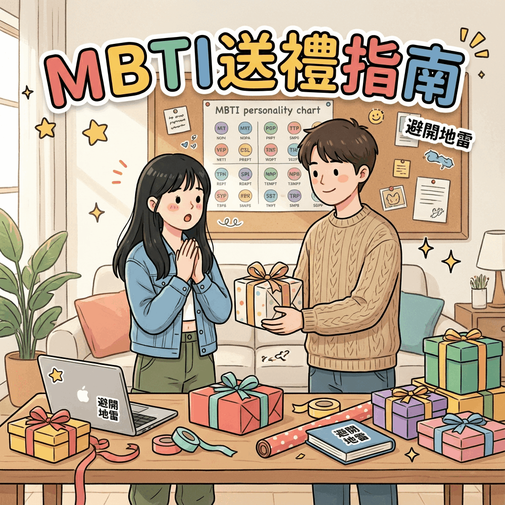2026 MBTI送禮指南與16型人格禮物推薦清單