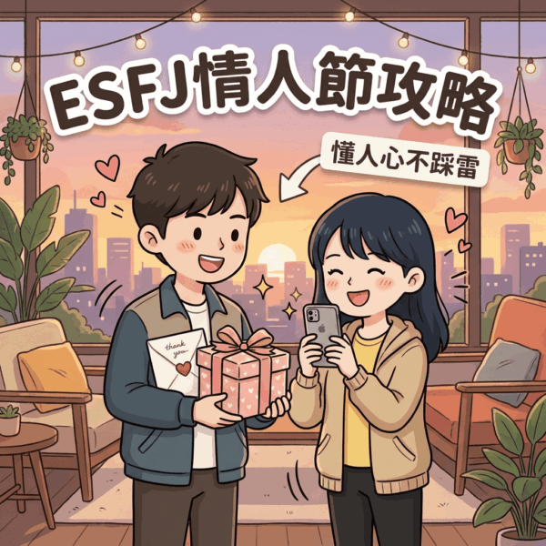 ESFJ情人節禮物推薦清單，包含品牌香水、精緻甜點與居家美學商品，展現儀式感。