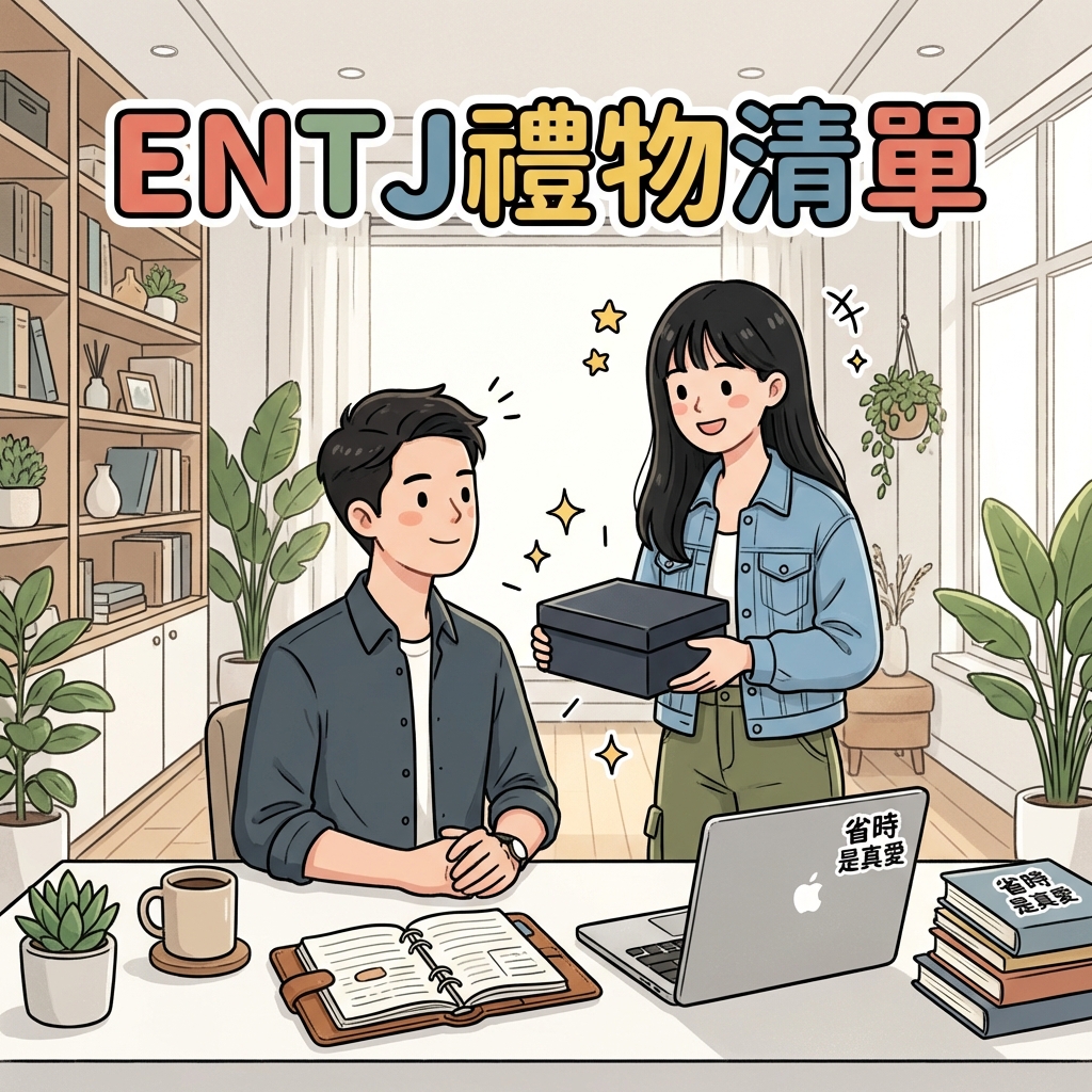 รายการแนะนำของขวัญวันวาเลนไทน์และภาพประกอบบรรจุภัณฑ์สำหรับ ENTJ ผู้มีรสนิยมและประสิทธิภาพ